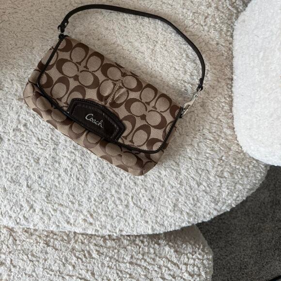 Vintage coach signature wallet wristlet - Picture 1 of 5